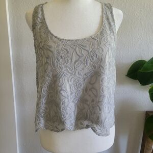 Never worn LC Lauren Conrad Lace Crop Top size M